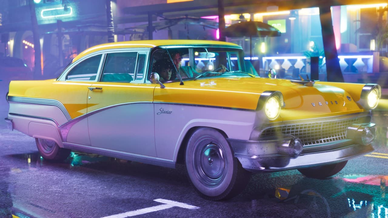The '55 Vapid Stanier from the Vintage Vice City Pack — © Rockstar Games